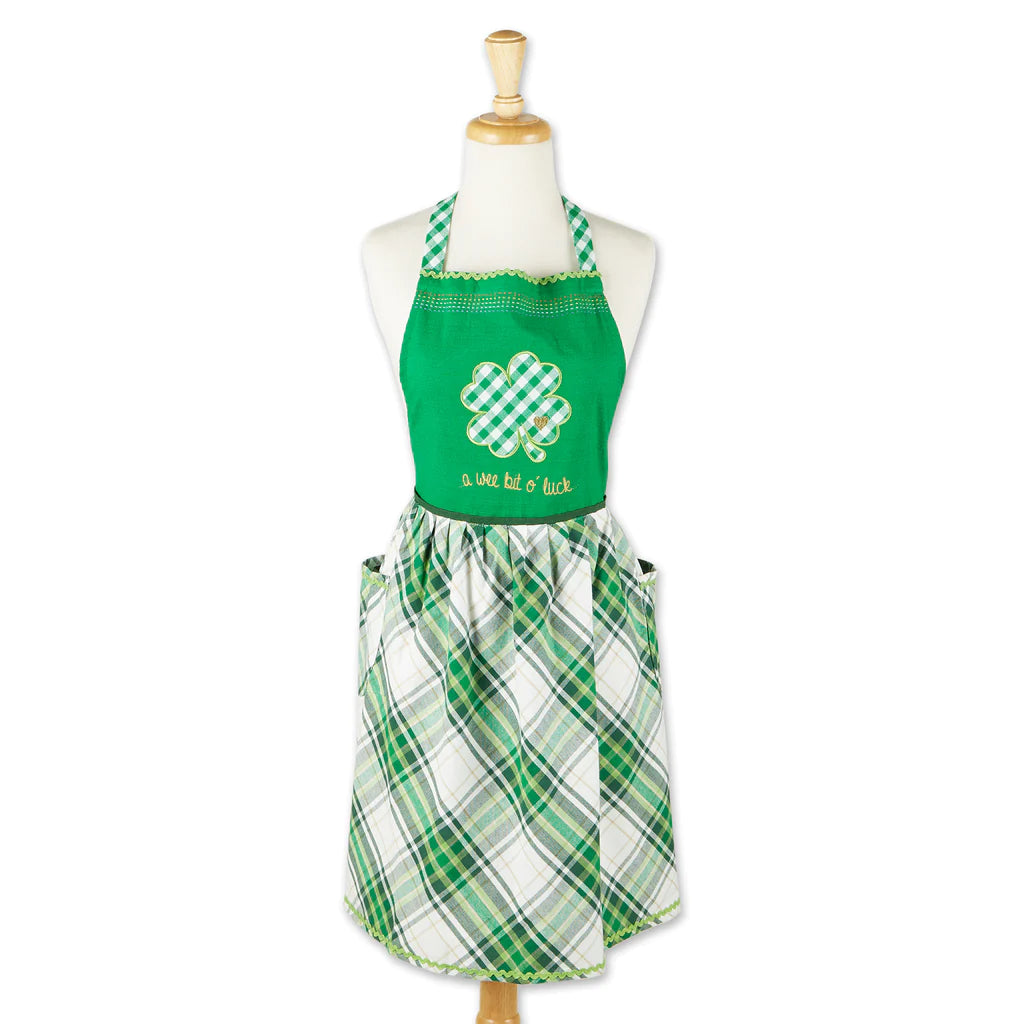 A Wee Bit of Luck Embellished Apron