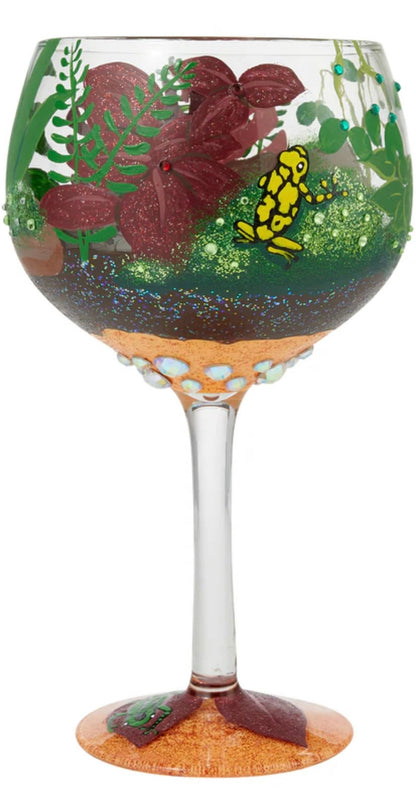 Rainforest Terrarium Lolita Copa Glass