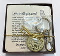 Love Is All You Need Key Chain