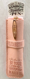 Elizabeth Bamboo Name Pen