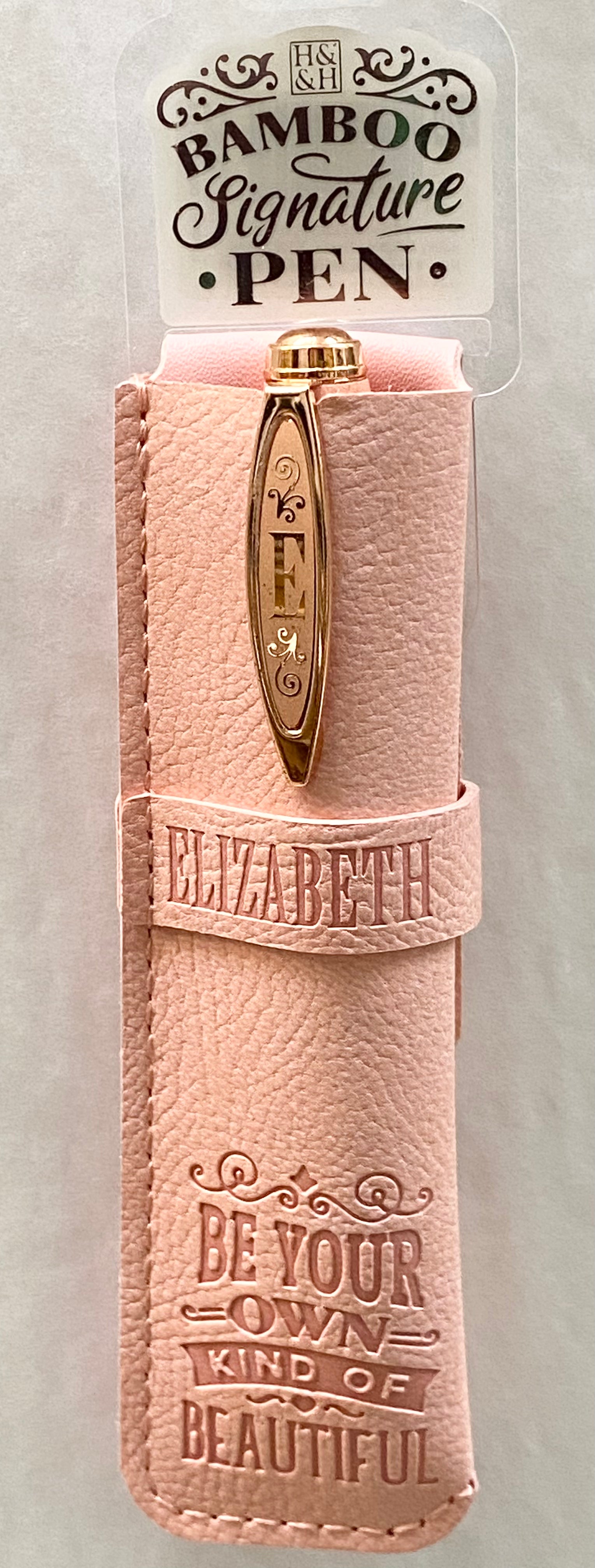 Elizabeth Bamboo Name Pen