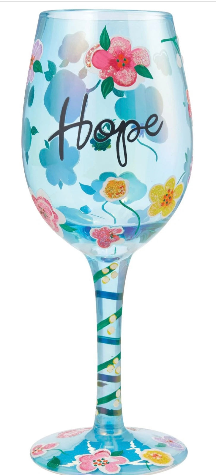 “HOPE” Lolita Wine Glass