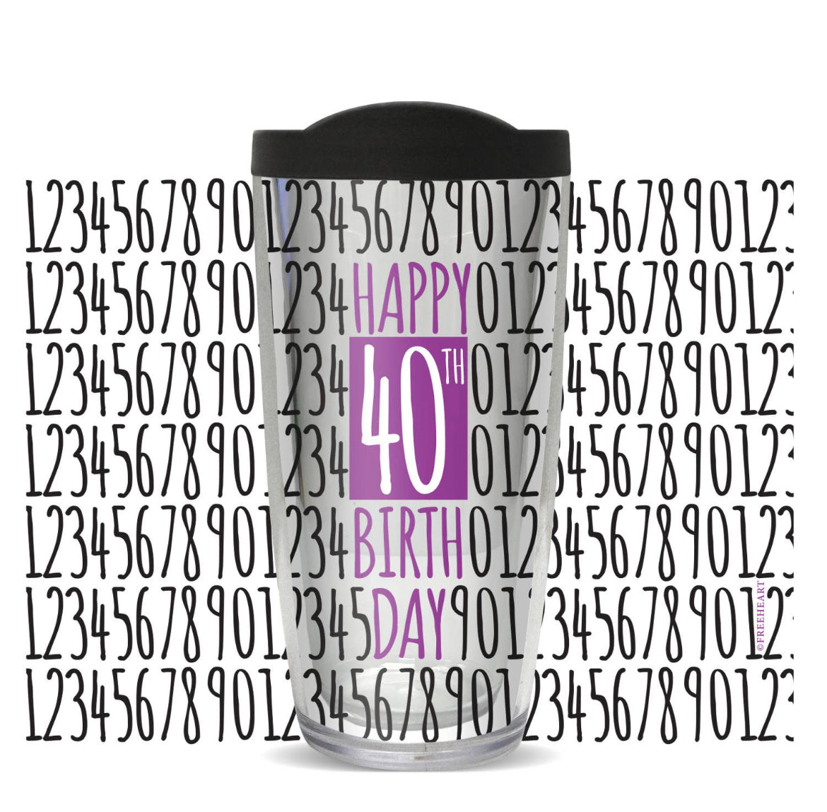 40th Birthday Tumbler