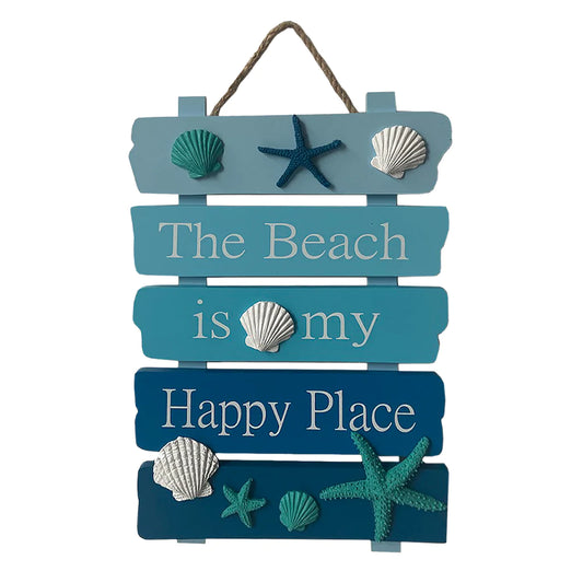 The Beach Is My Happy Place Sign