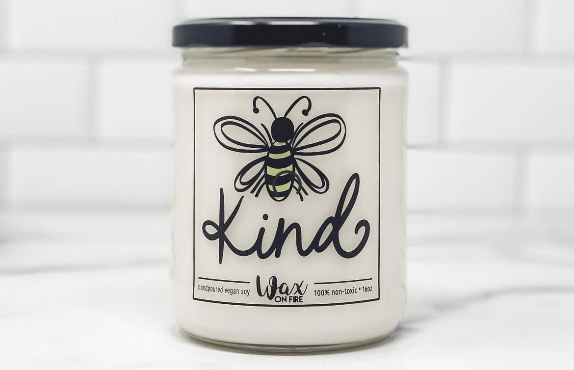 Bee Kind Vegan Candle