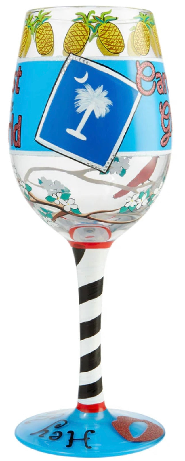 “Carolina Girl” Lolita Wine Glass