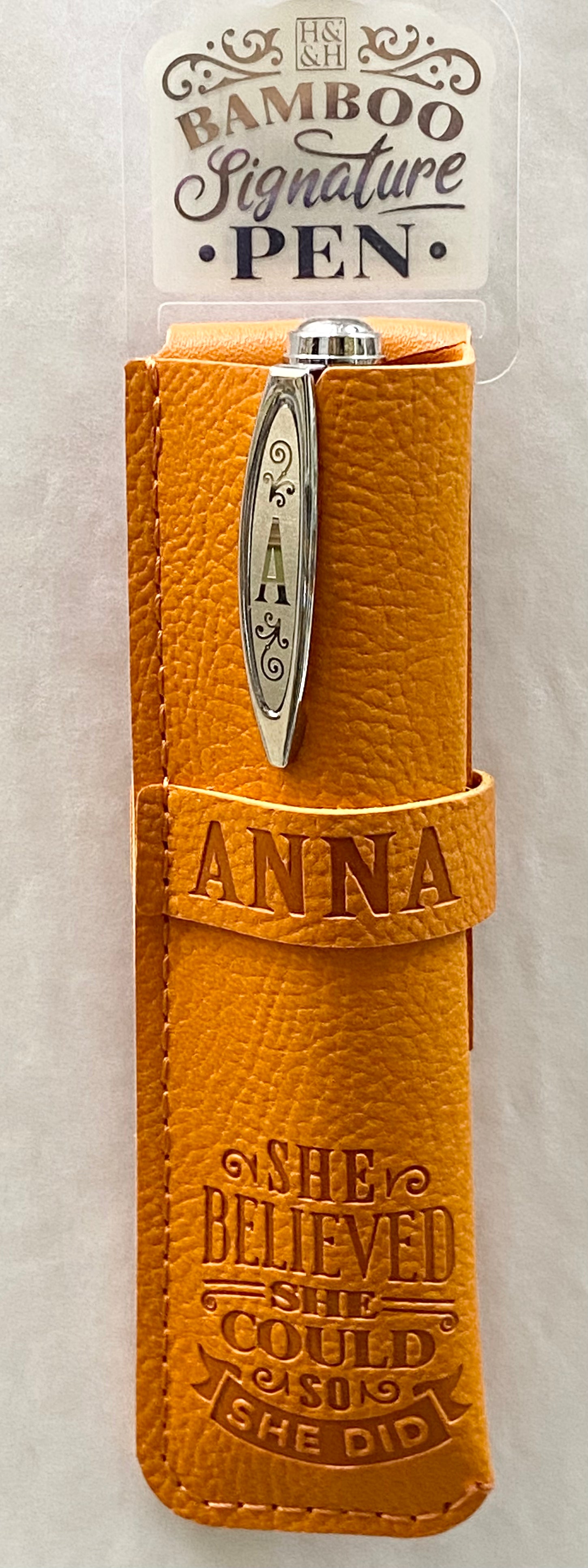 Anna Bamboo Name Pen