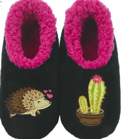 Hedgehog and Cactus Women's Snoozies