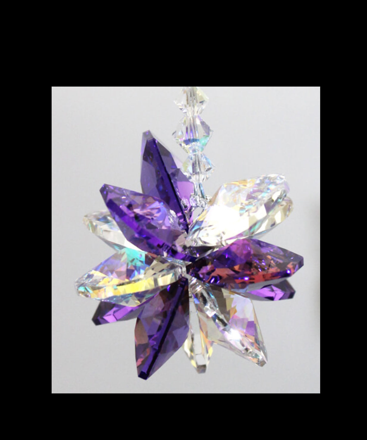 Crystal Sun Catcher Cluster