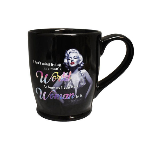 Marilyn Monroe Living in a Man's World Mug