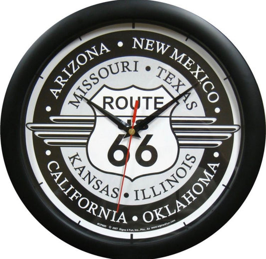 Route 66 Round Clock