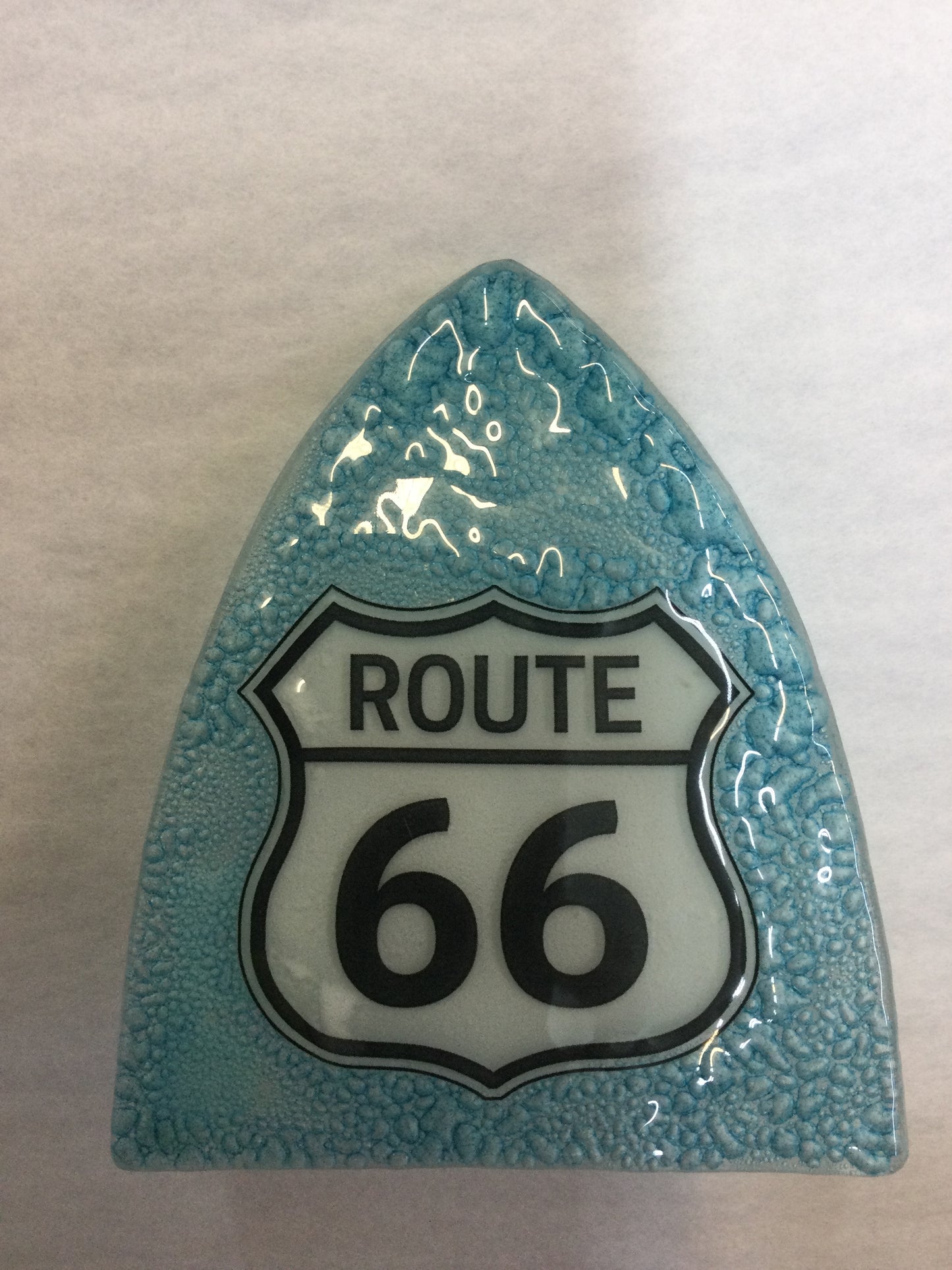 Route 66 Glass Nightlight