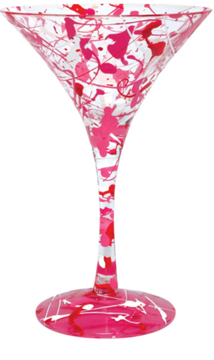 “Valentine Splash” Lolita Martini Glass