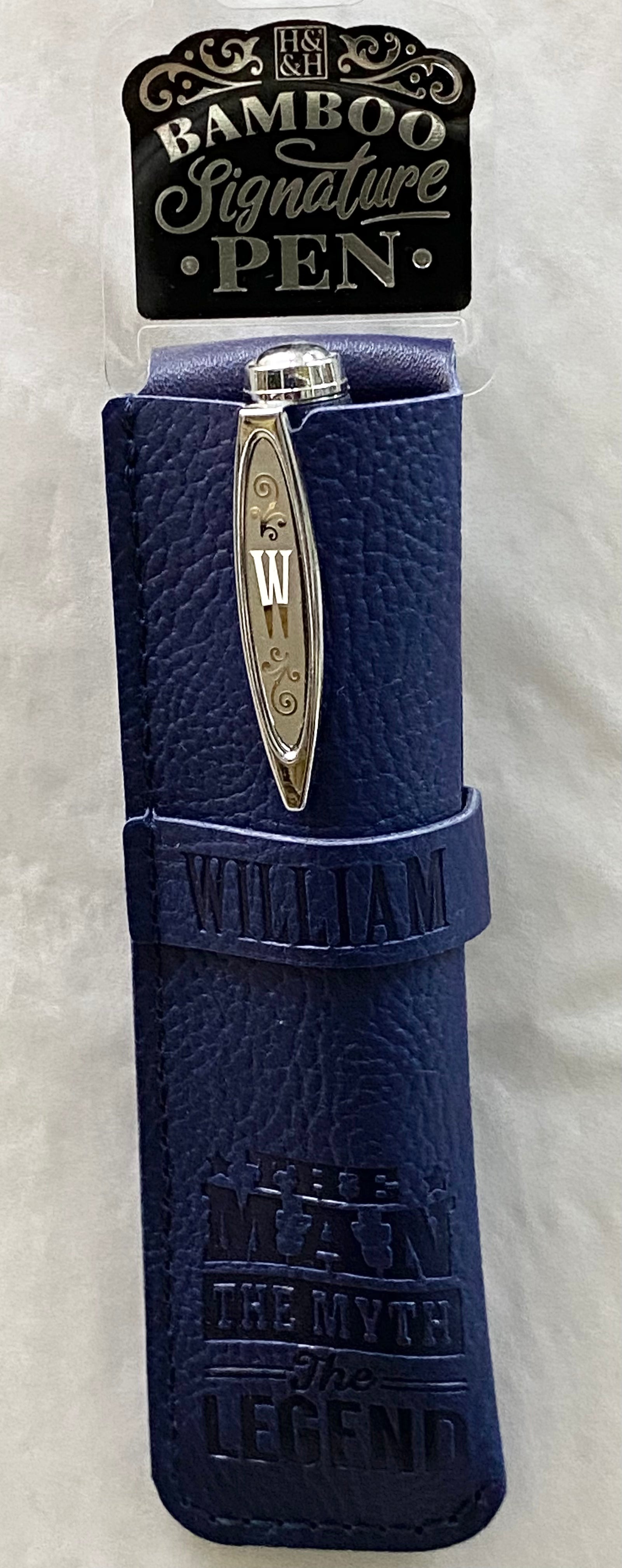 William Bamboo Name Pen