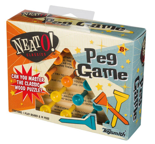Classic Wooden Peg Game