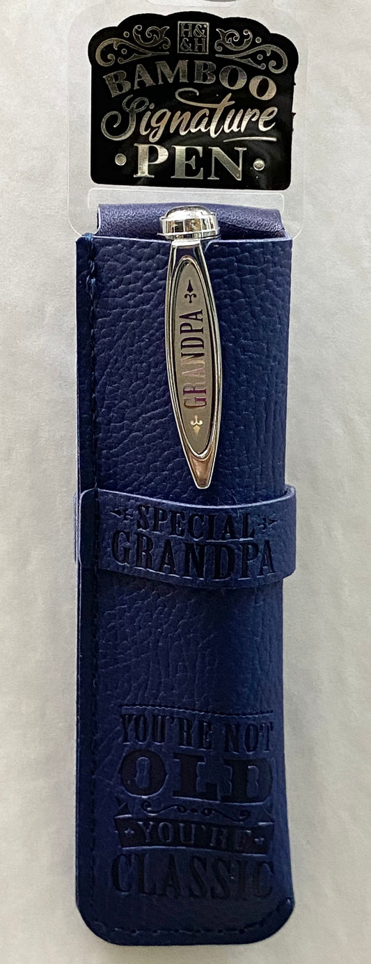 Special Grandpa” Bamboo Name Pen