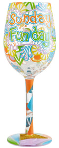 “Sunday Funday” Lolita Wine Glass