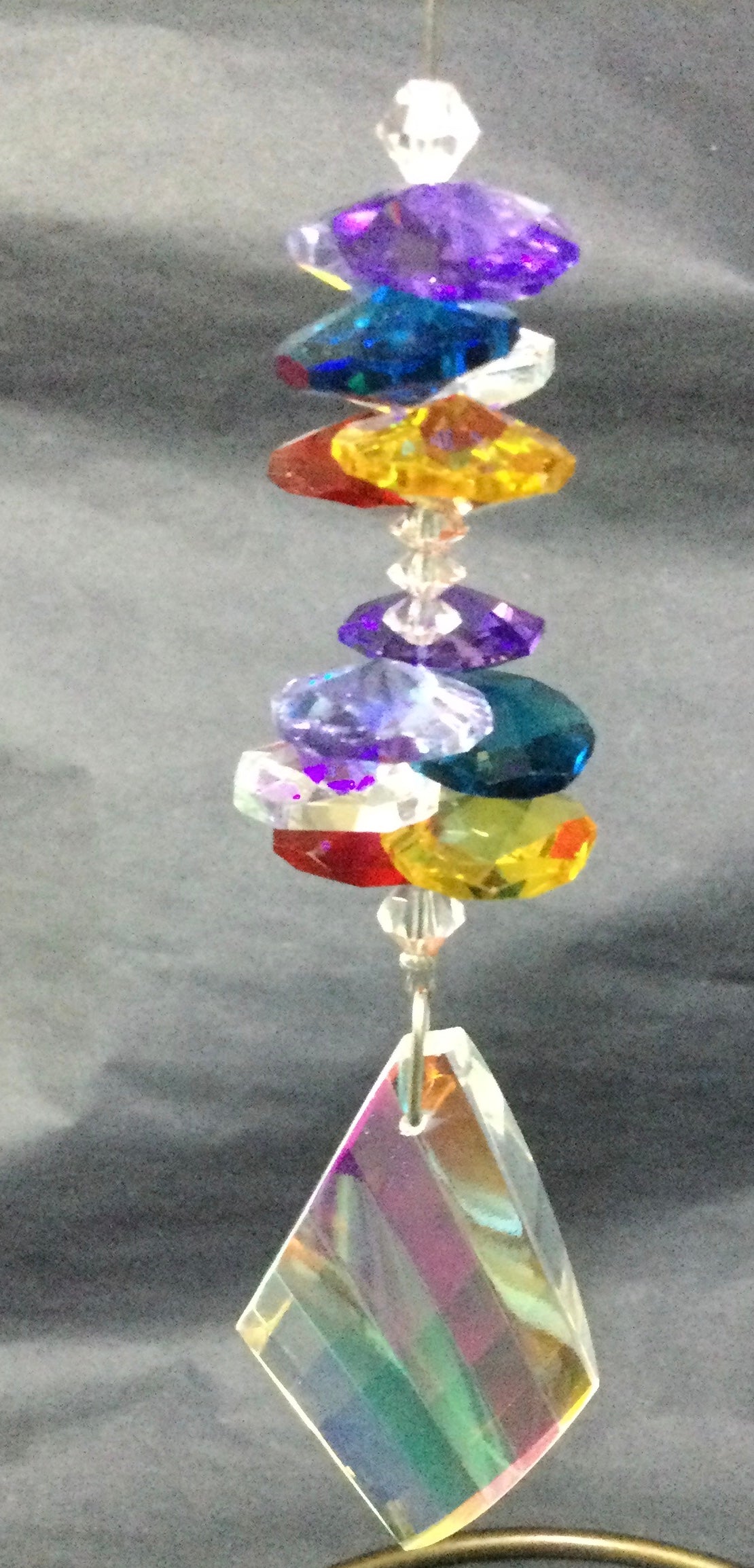 Crystal Sun Catcher-Diamond