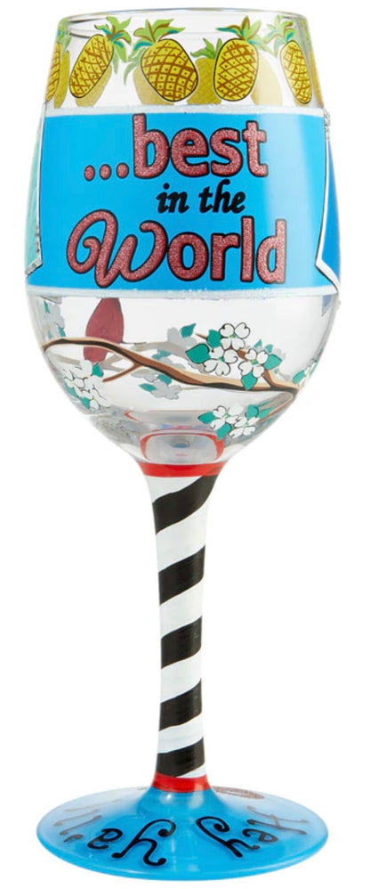 “Carolina Girl” Lolita Wine Glass