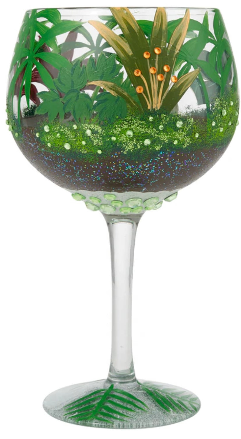 Jungle Terrarium Lolita Copa Glass