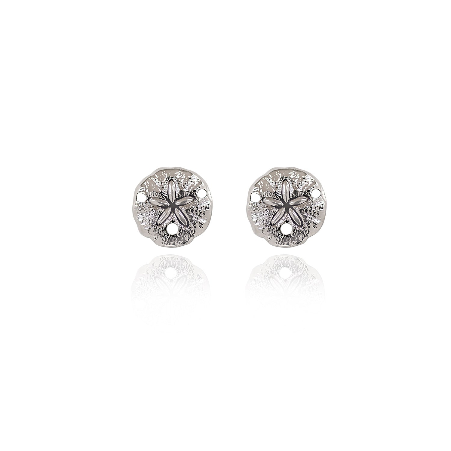 Spirit by Silver Forest Sand Dollar Post Earrings