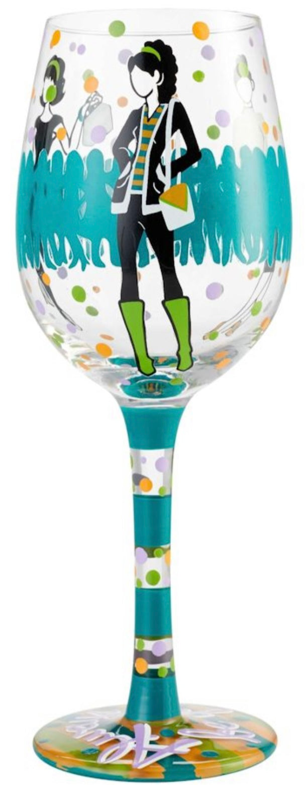 “Stand Out” Lolita Wine Glass