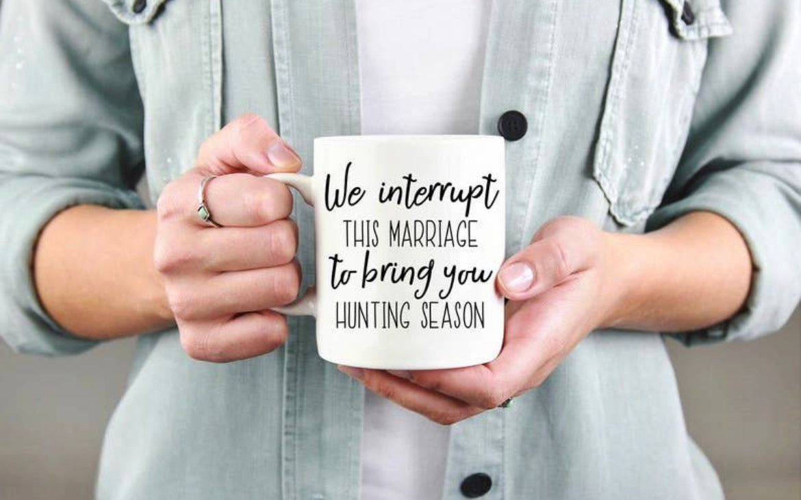 We Interrupt This Marriage…Mug