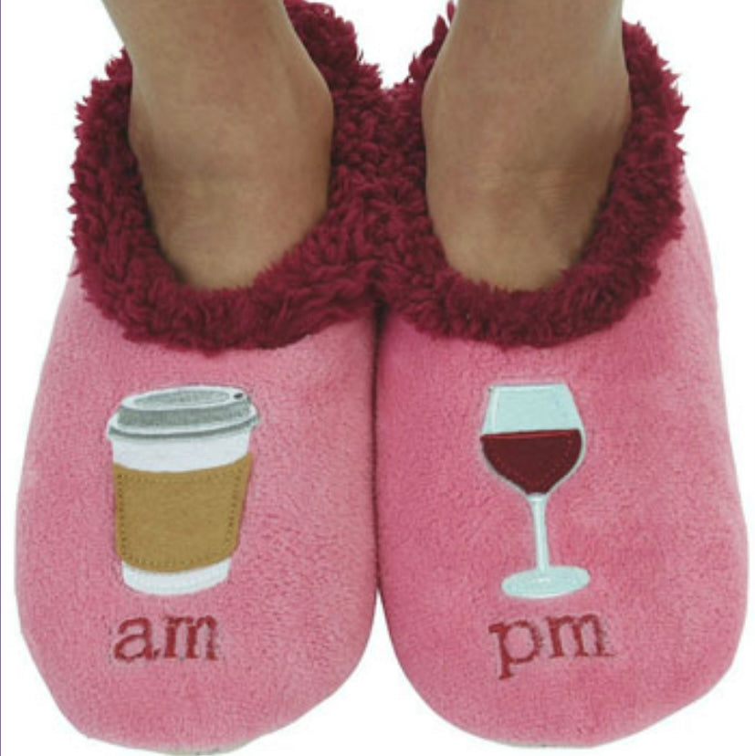 AM Coffee/PM Wine Women's Snoozies