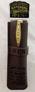 Ken Bamboo Name Pen