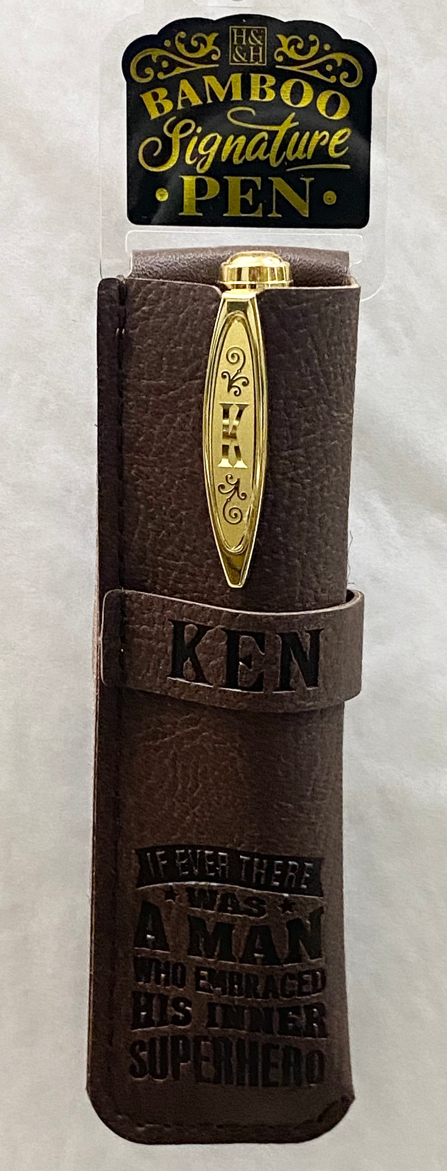 Ken Bamboo Name Pen