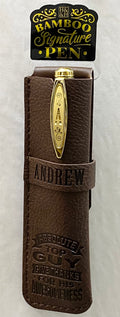 Andrew Bamboo Name Pen