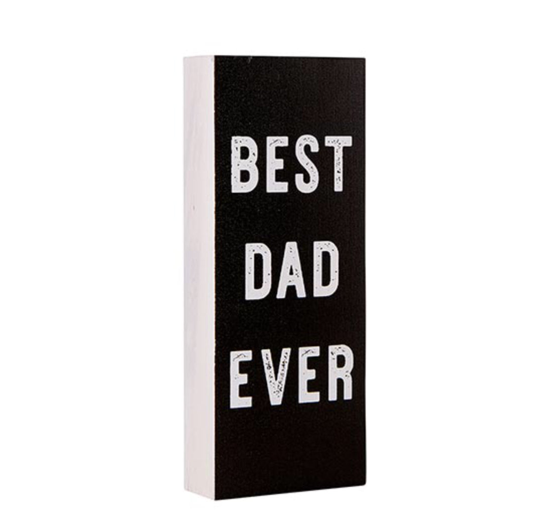 Standing Block- Best Dad Ever