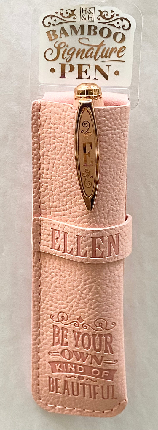 “Ellen” Bamboo Name Pen