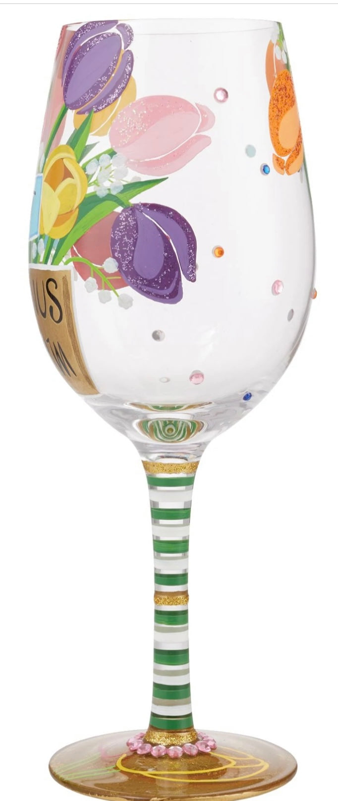 Best Bonus Mom Lolita Wine Glass