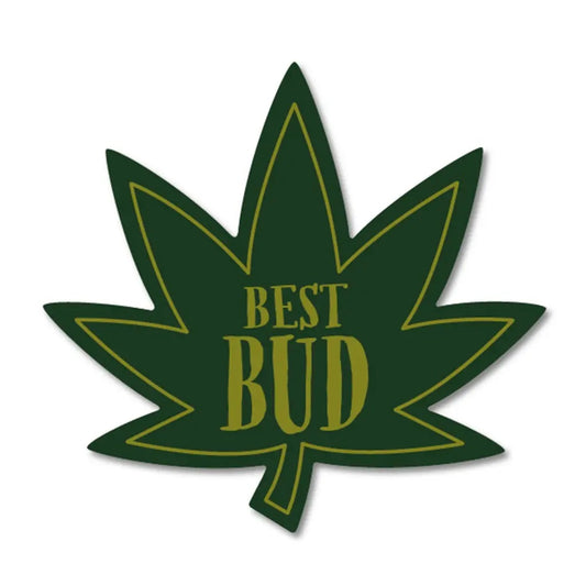 Best Bud Weed Sticker