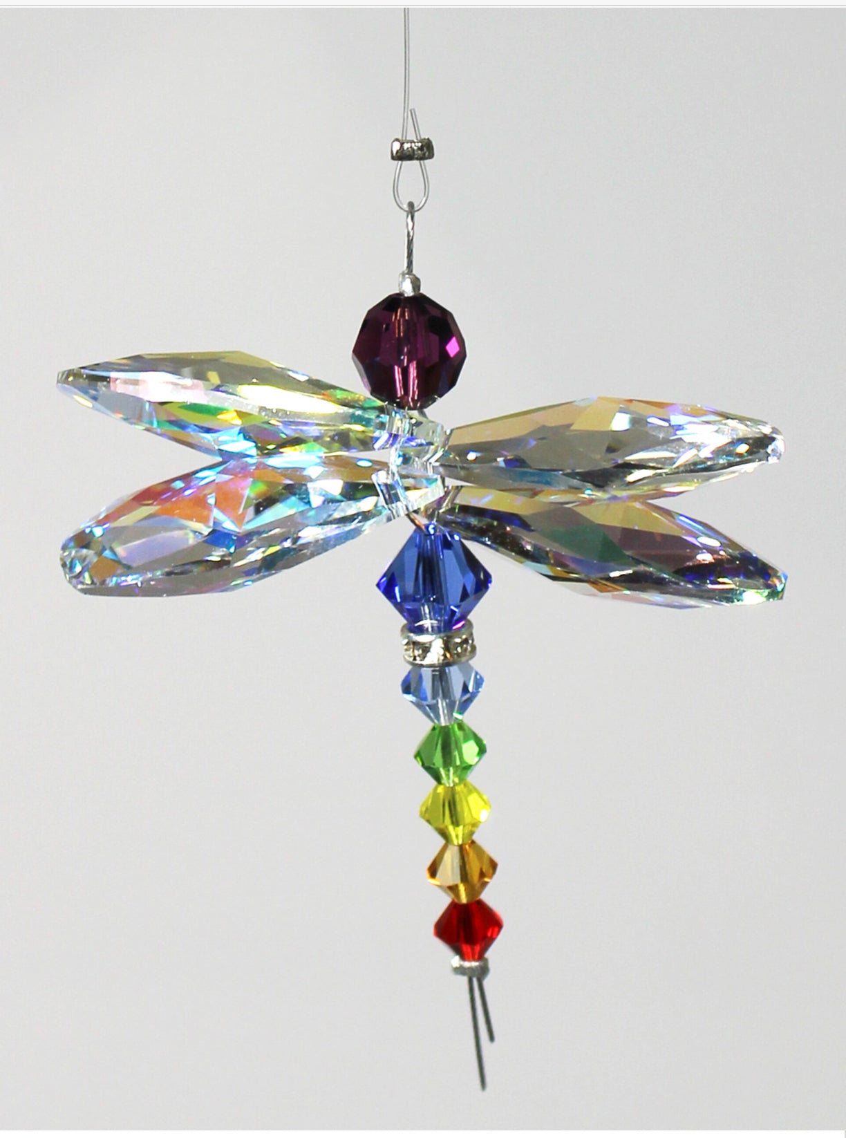 Dragonfly Crystal Sun Catcher