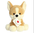 Corgi Sealed with a Kiss Plush
