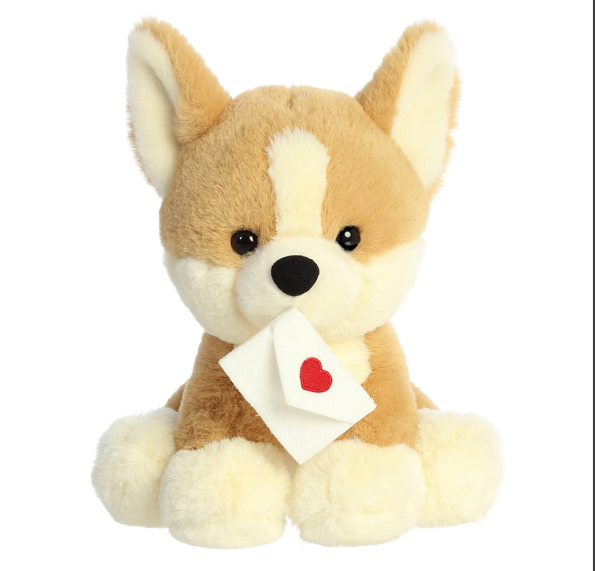 Corgi Sealed with a Kiss Plush