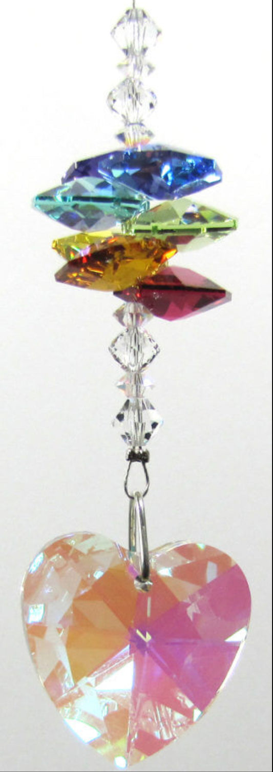 Heart Chakra Strand Sun Catcher