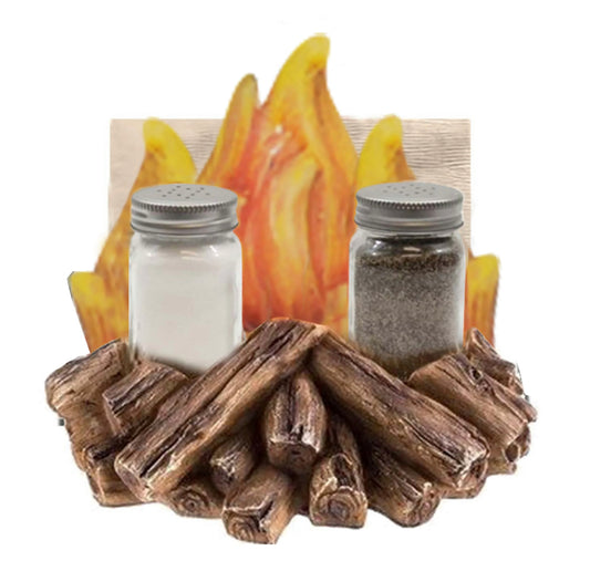 Salt and Pepper Shakers Campfire