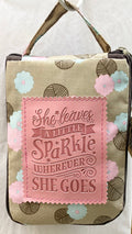 Reusable Bag - She leaves a little sparkle wherever she goes