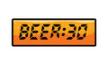 Beer:30 Sticker/pack of 3 Stickers!