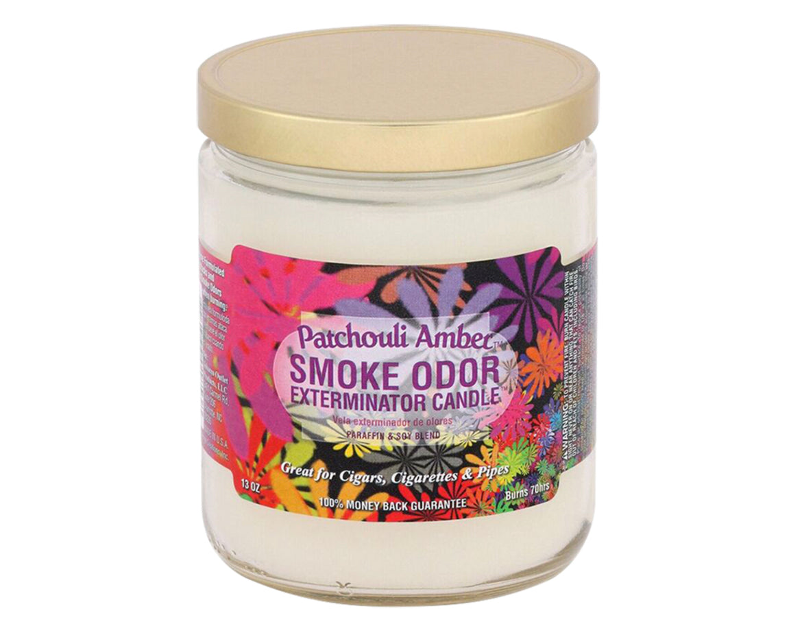 Candle - Smoke Odor Exterminator - 13oz - Patchouli Amber