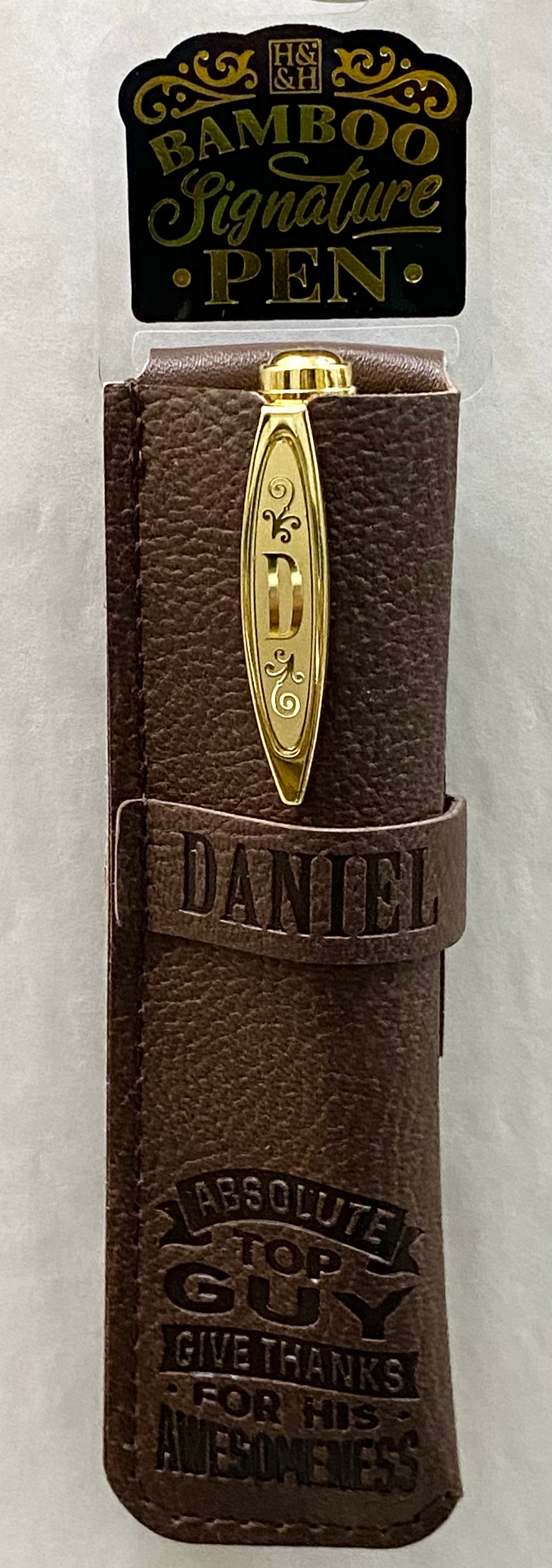 Daniel Bamboo Name Pen
