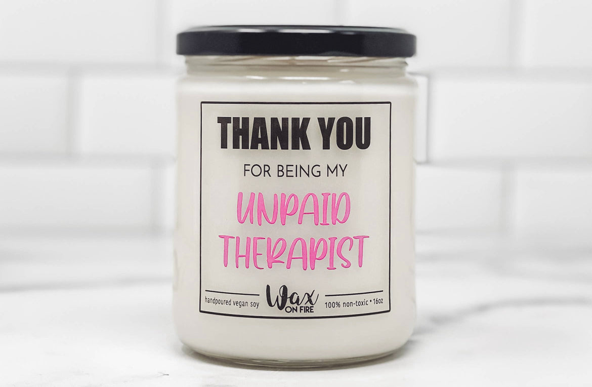 Thank You For Being... Vegan Candle