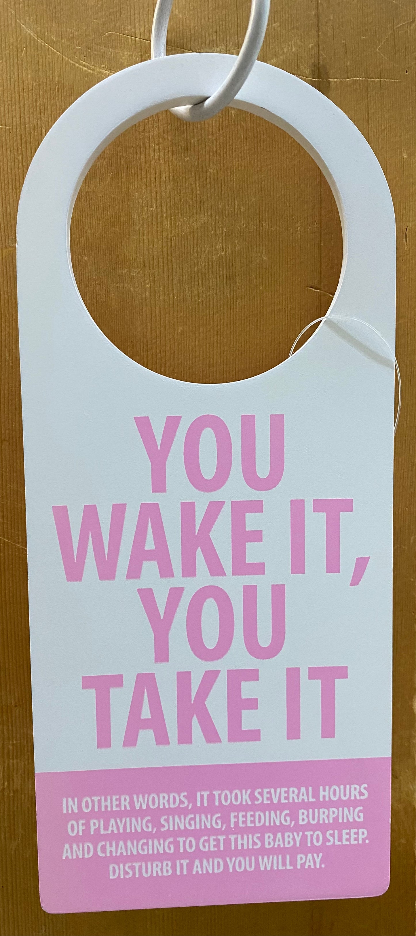 Shhh Door Hanger