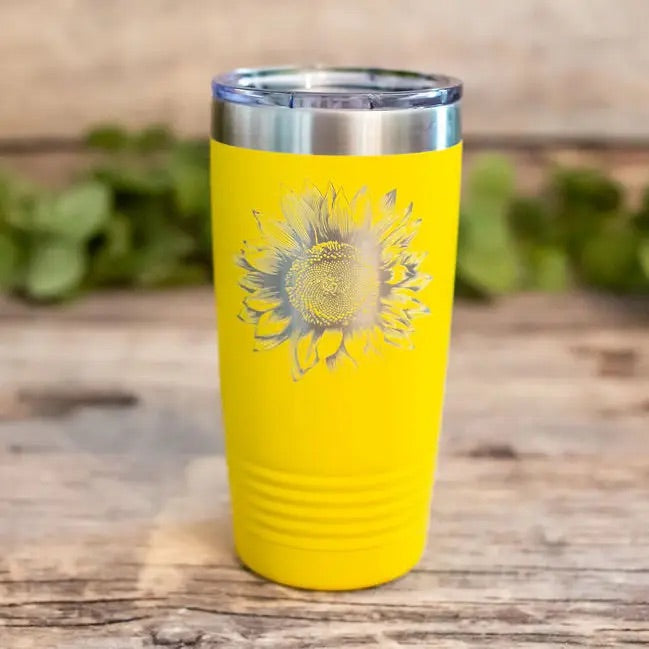 Cute Sunflower Tumbler