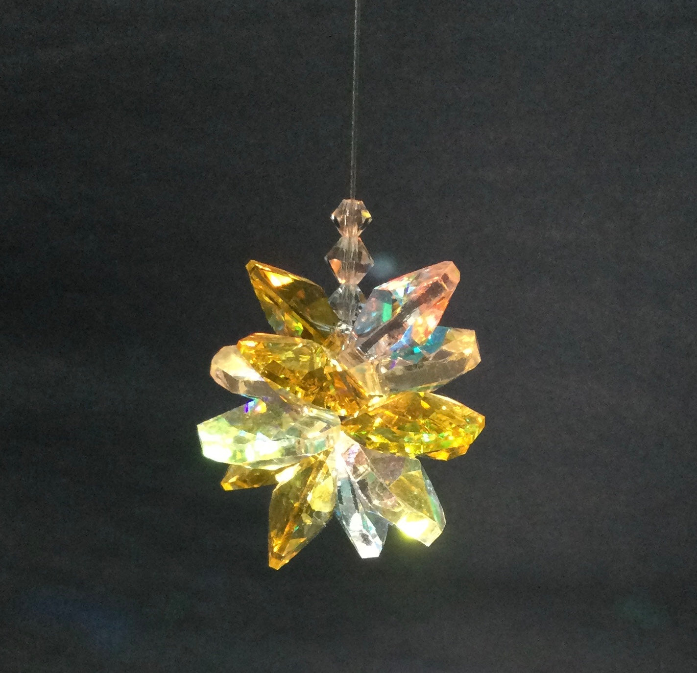 Crystal Sun Catcher Cluster