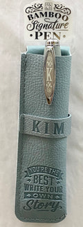 Kim Bamboo Name Pen