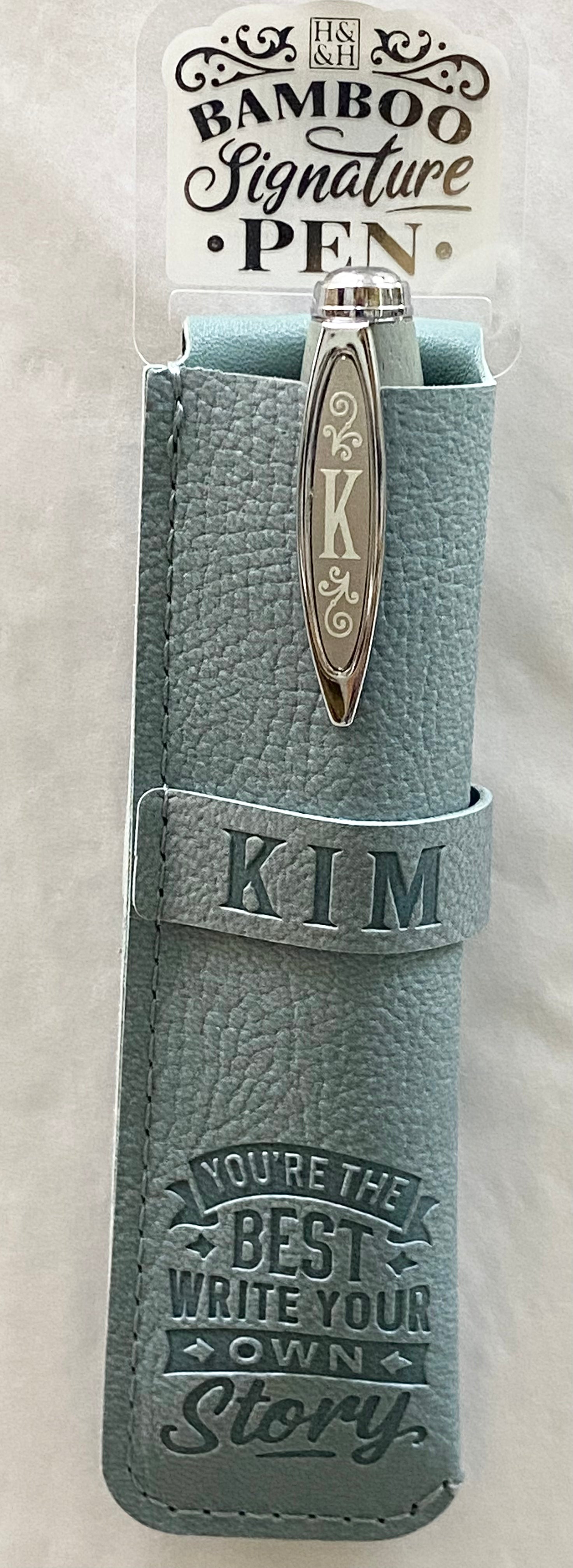 Kim Bamboo Name Pen